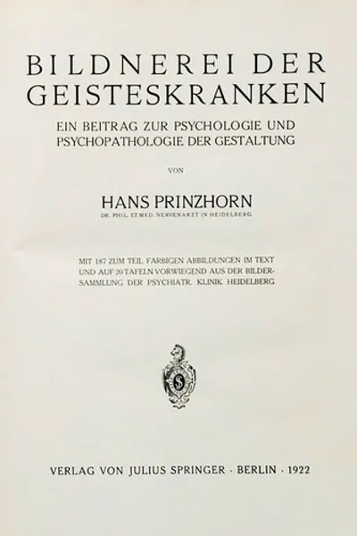 Bildnerei der Geisteskranken