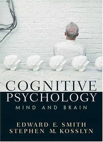 Cognitive Psychology: Mind and brain