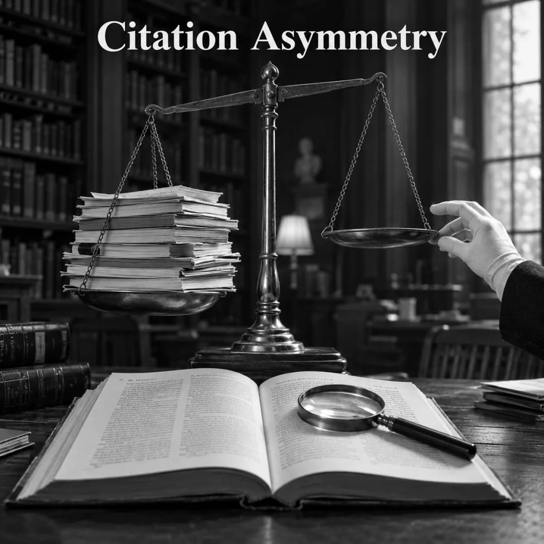 Citation Asymmetry