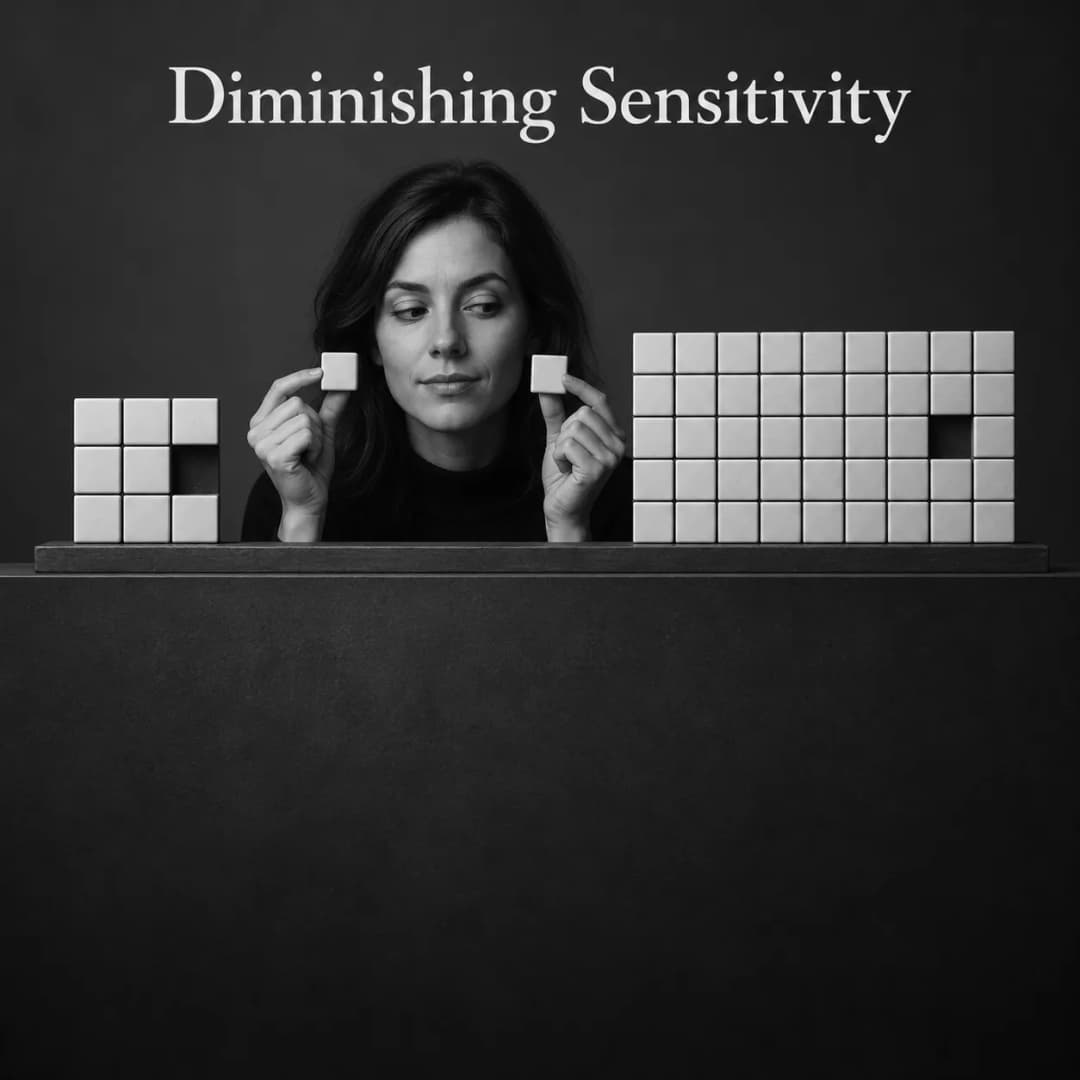 Diminishing Sensitivity