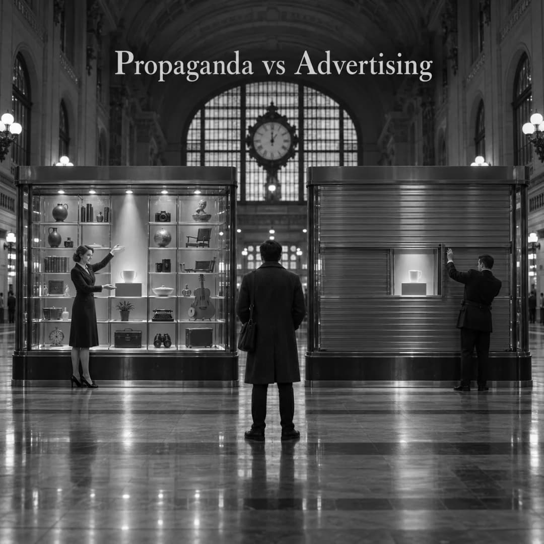 Propaganda vs Advertising