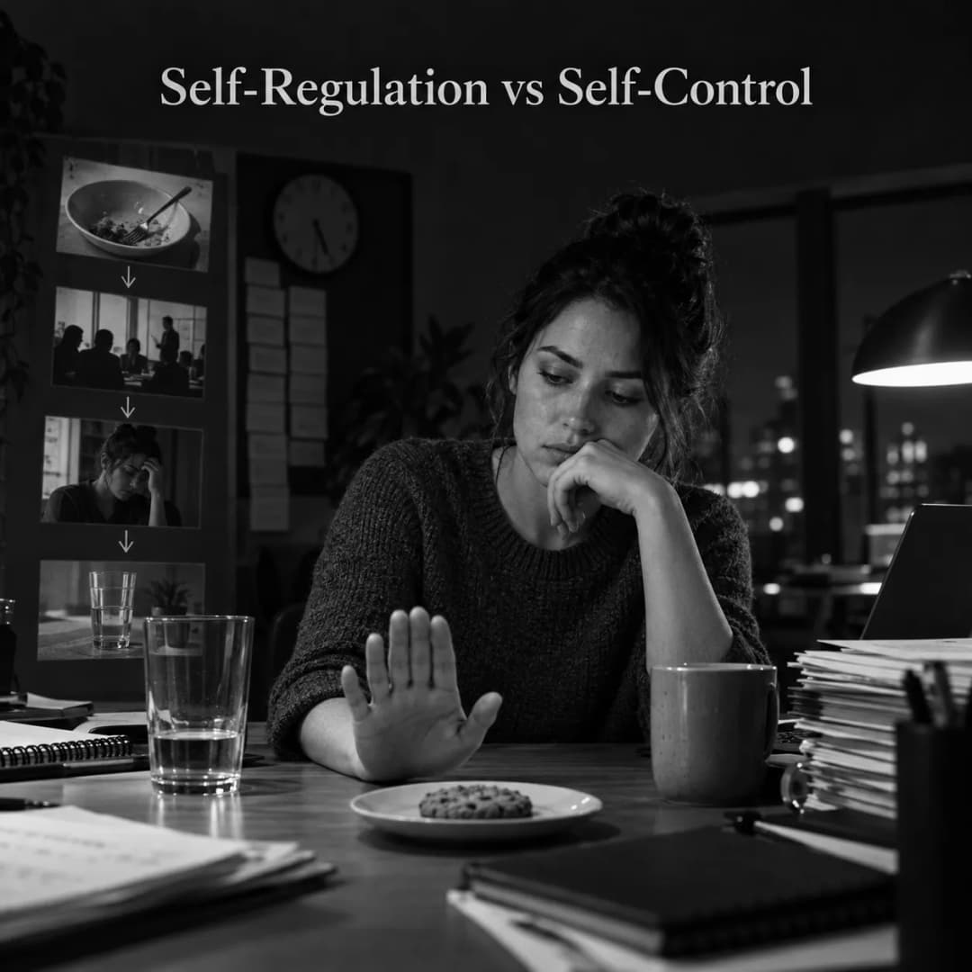 Self-Regulation vs Self-Control
